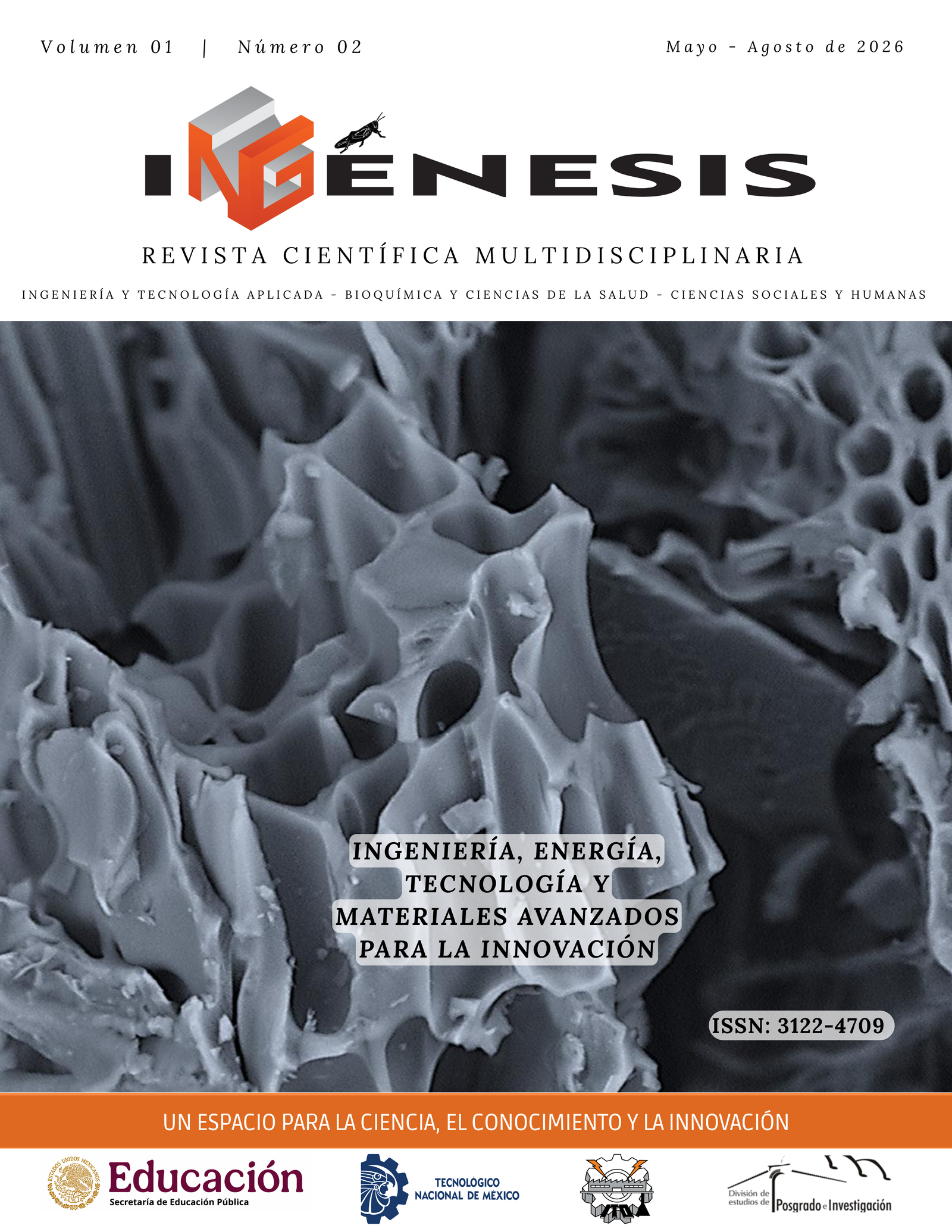 					View Vol. 1 No. 2 (2026): Ingeniería, energía, tecnología y materiales avanzados para la innovación.
				